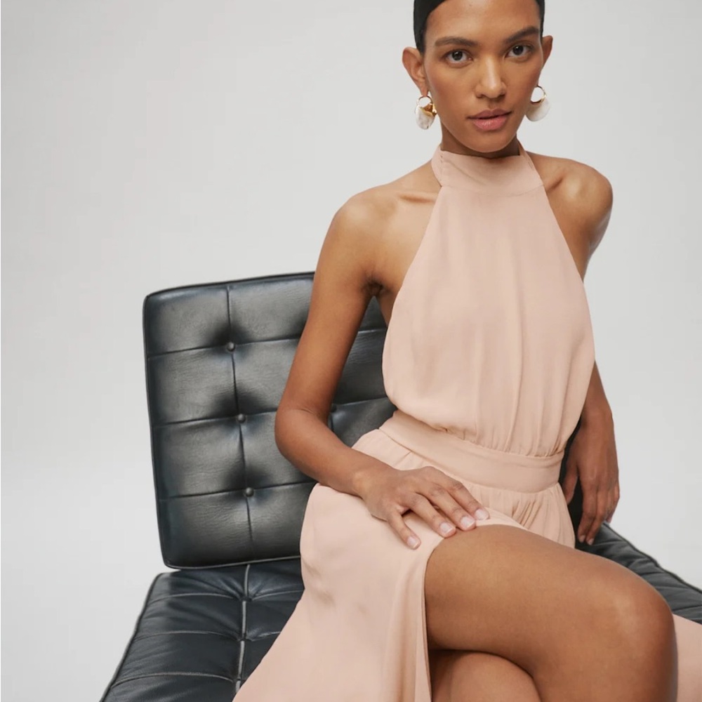 Reformation Andee Halter Dress